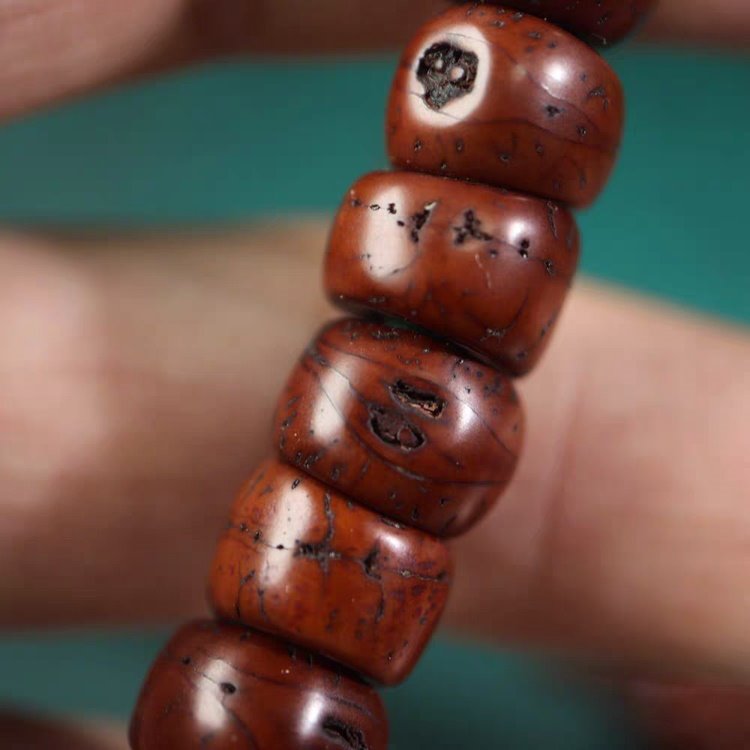 Old Tibetan Bodhi Seed Mala 8mm Seeds