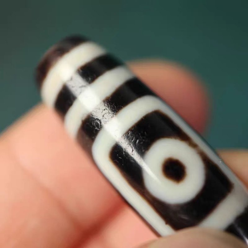Evil Spirits Ward Talisman 2 Eye Dzi Bead