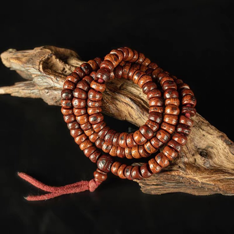 Old Tibetan Bodhi Seed Mala