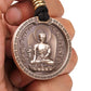 Brass Buddha Medallion Necklace