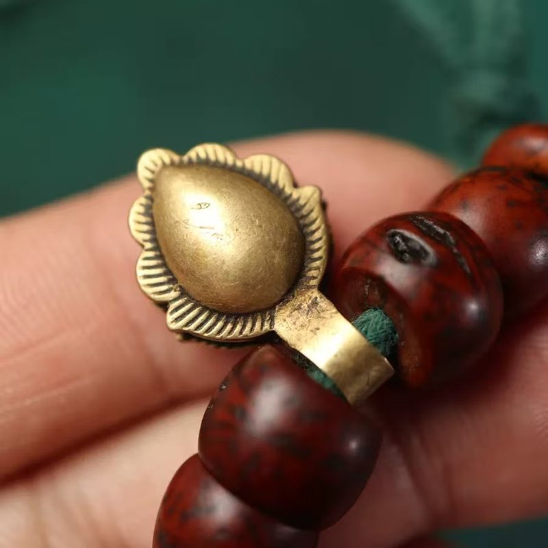 Old Tibetan Bodhi Seed Mala 8mm Seeds