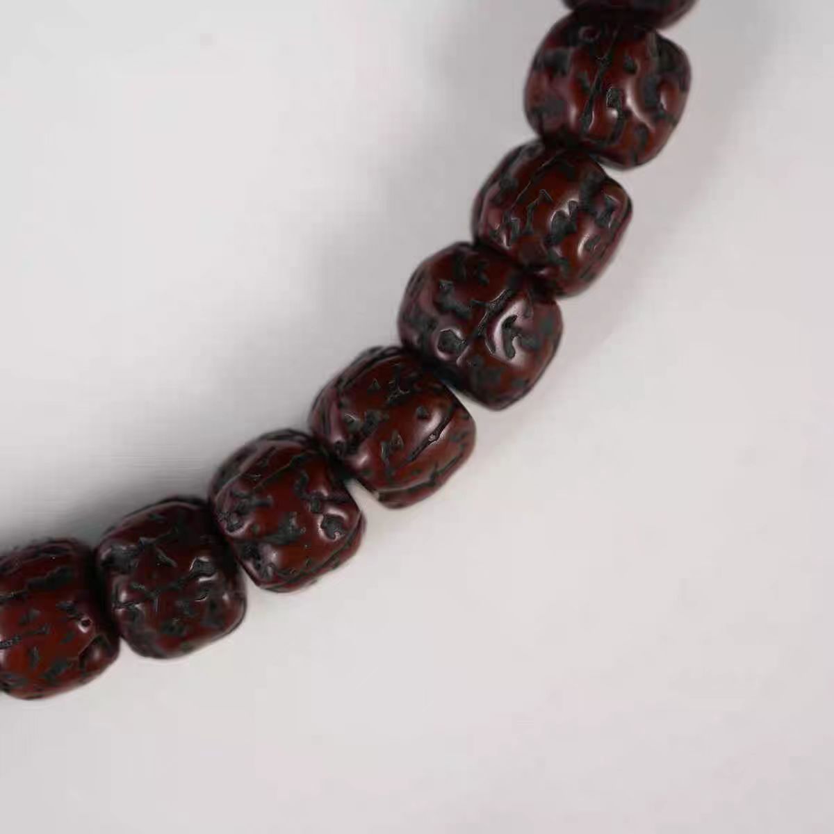 Genuine Vintage Tibetan Rudraksha Wrist Mala