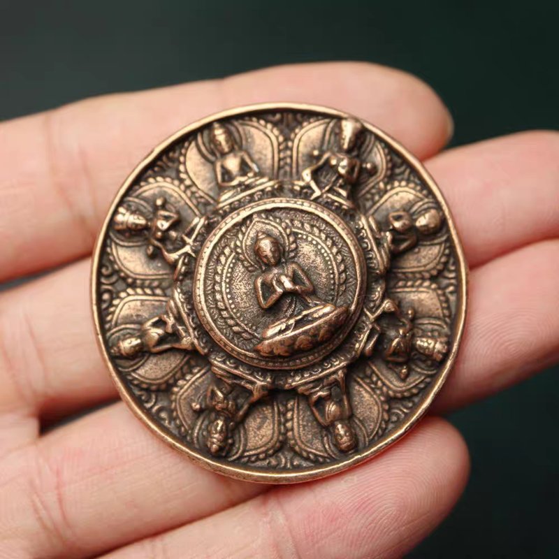 Vintage Tibetan Medallion