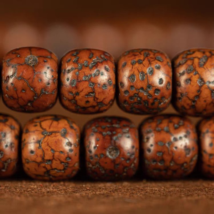 Vintage Tibetan Lotus Seed Mala