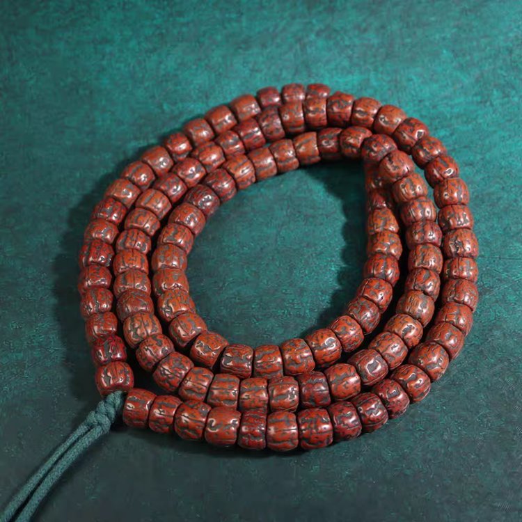 Vintage Tibetan Rudraksha Mala