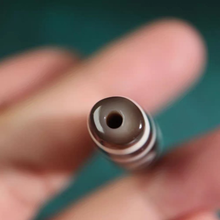 Discerning Emptiness Through Form 6 Eye Dzi Bead