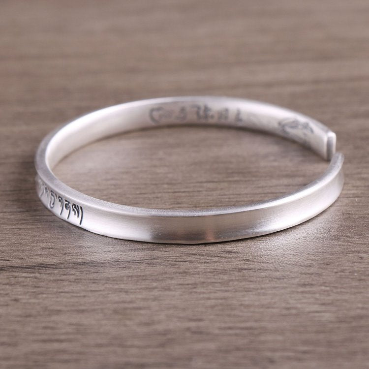 Buddha Mantra Charm Bracelet