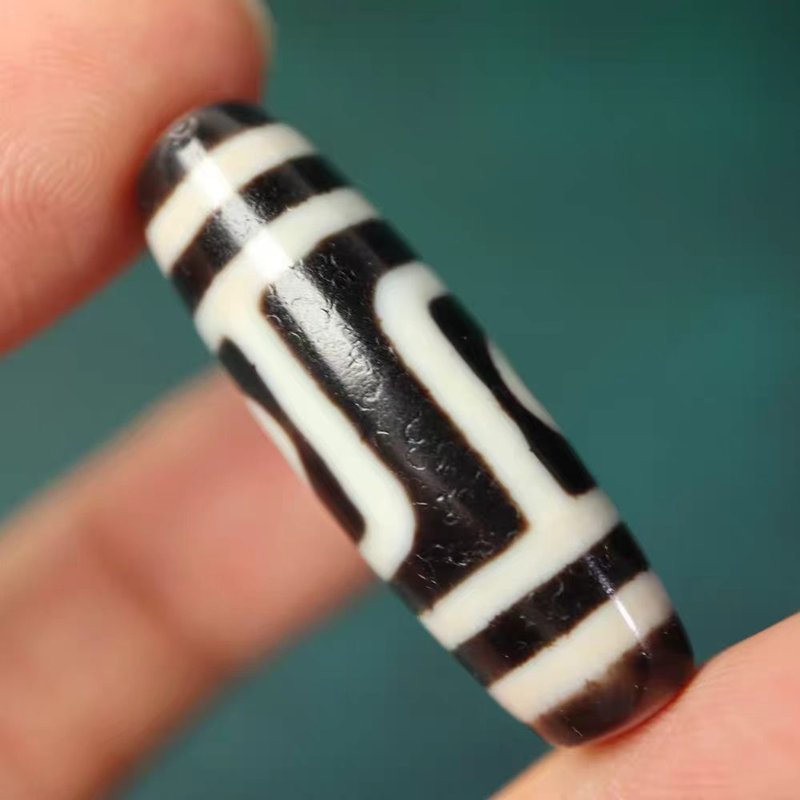 Evil Spirits Ward Talisman 2 Eye Dzi Bead