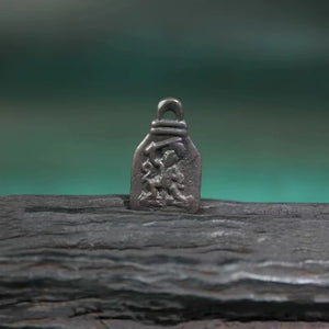 Old Tibetan Meteorite Iron Manjushri Charm