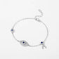 925 Sterling Silver Evil Eye Bracelet