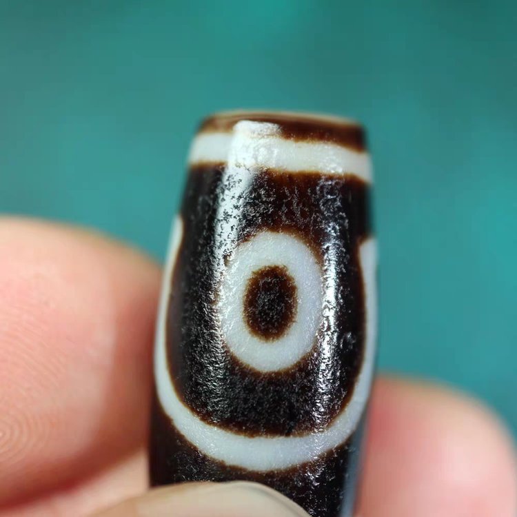 True Nature of Mind Talisman 2 Eye Dzi Bead