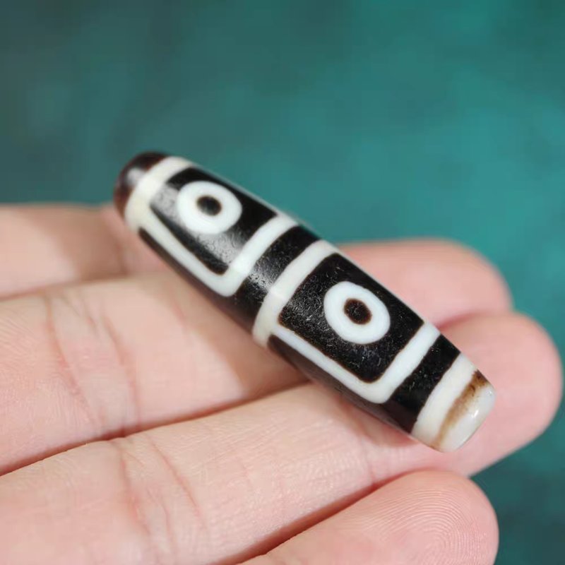 Purification of the Four Elements Talisman 4 Eye Dzi Bead