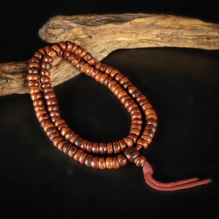 Old Tibetan Bodhi Seed Mala