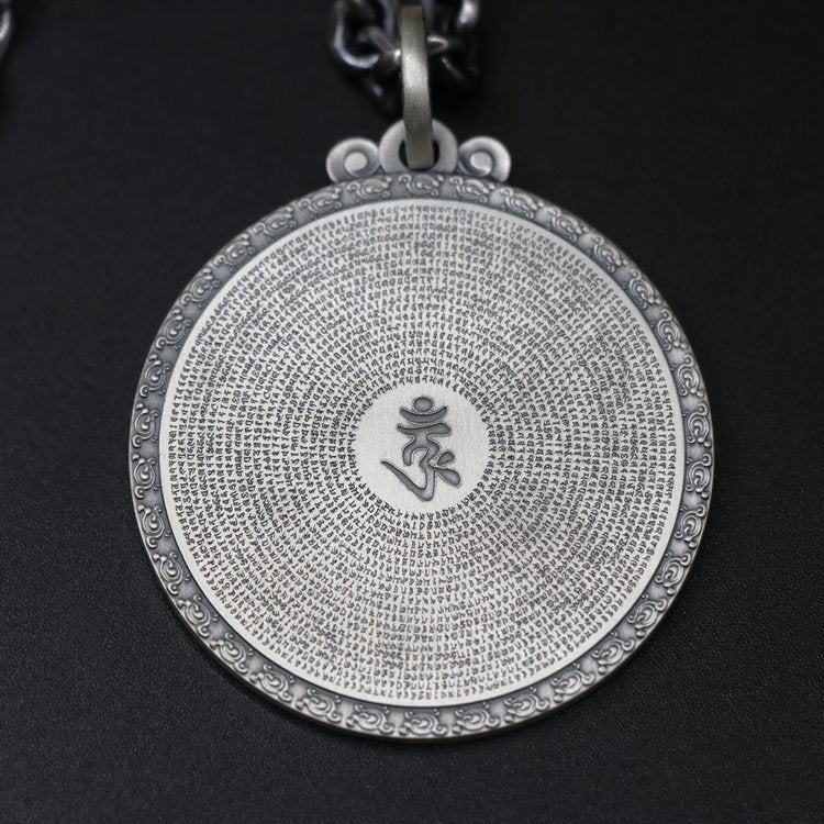 Framed Surangama Sutra Pendant