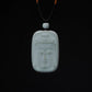 Porcelain Ceramic Buddha Portrait Pendant