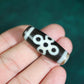 Five Dhyani Buddhas Empowerment Amulet 5 Eye Dzi Bead