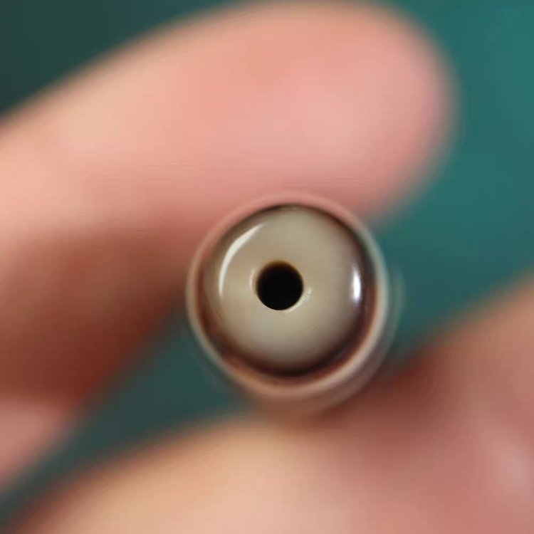 Talisman of Clarity and Wisdom 7 Eye Dzi Bead