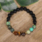 African Turquoise Yoga Mala