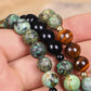 African Turquoise Yoga Mala