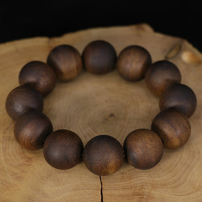 Agarwood Bracelet 12 Beads-Mantrapiece