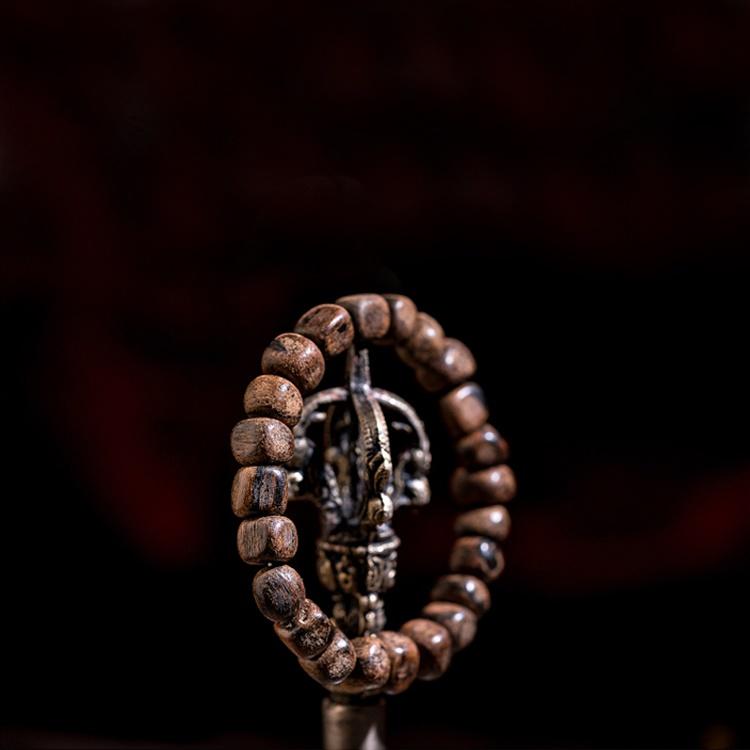 Agarwood Wrist Mala-Mantrapiece