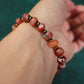 Antique Agate Tibet Mala Bracelet