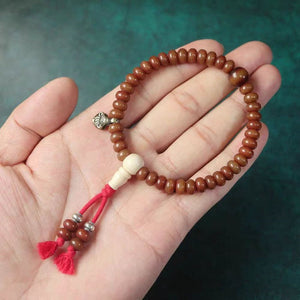 Antique Bodhi Root Tibetan Mala Beads