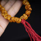 Antique Tibet Old Yak Bone Skull Wrist Mala