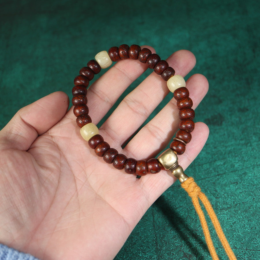 Antique Tibetan Bodhi Lotus Mala