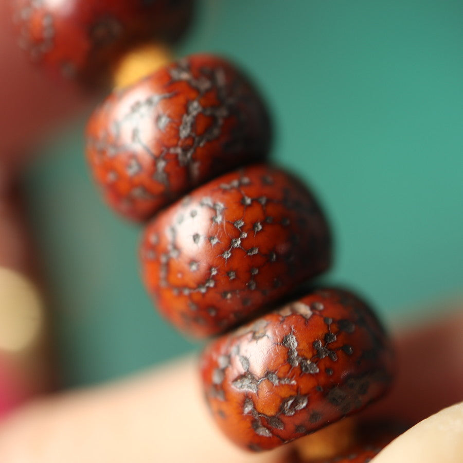 Antique Tibetan Bodhi Lotus Mala