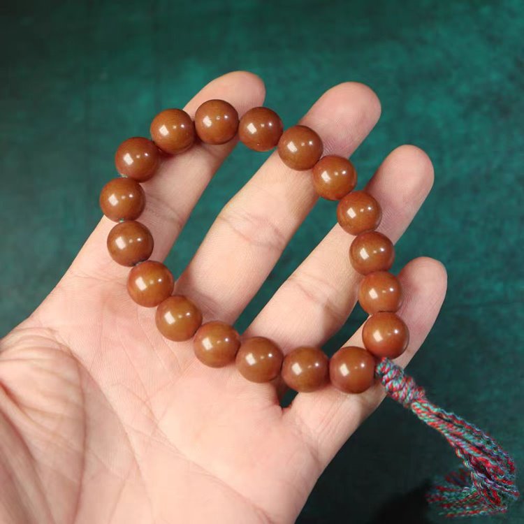 Antique Tibetan Bodhi Root Mens Mala