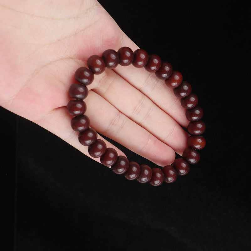 Antique Tibetan Bodhi Root Monk Bead Bracelet