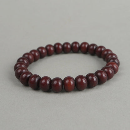 Antique Tibetan Bodhi Root Monk Bead Bracelet