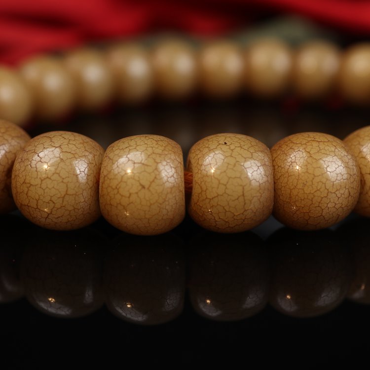 Antique Tibetan Bodhi Root Wrist Mala for Men