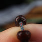 Antique Tibetan Lotus Beads