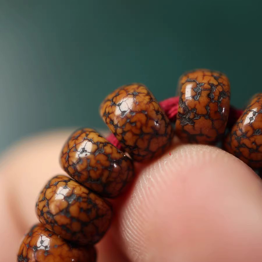 Antique Tibetan Lotus Seed Bracelet