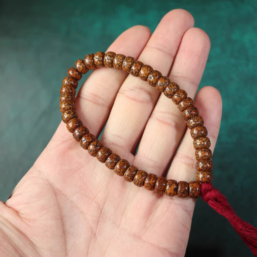 Antique Tibetan Lotus Seed Bracelet