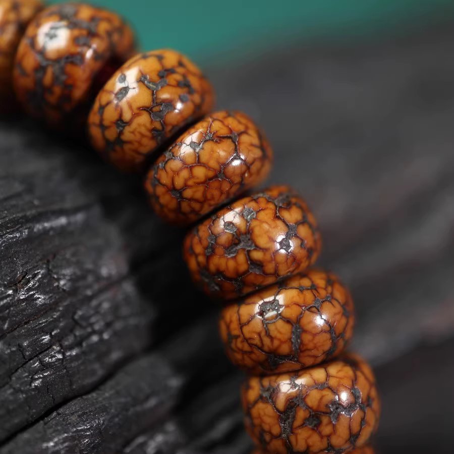 Antique Tibetan Lotus Seed Bracelet