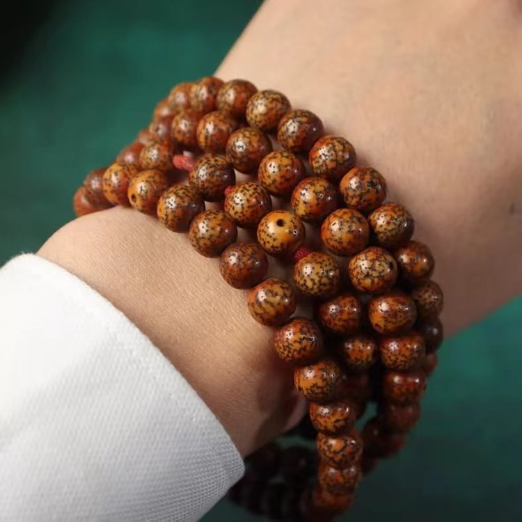 Antique Tibetan Lotus Seed Mala