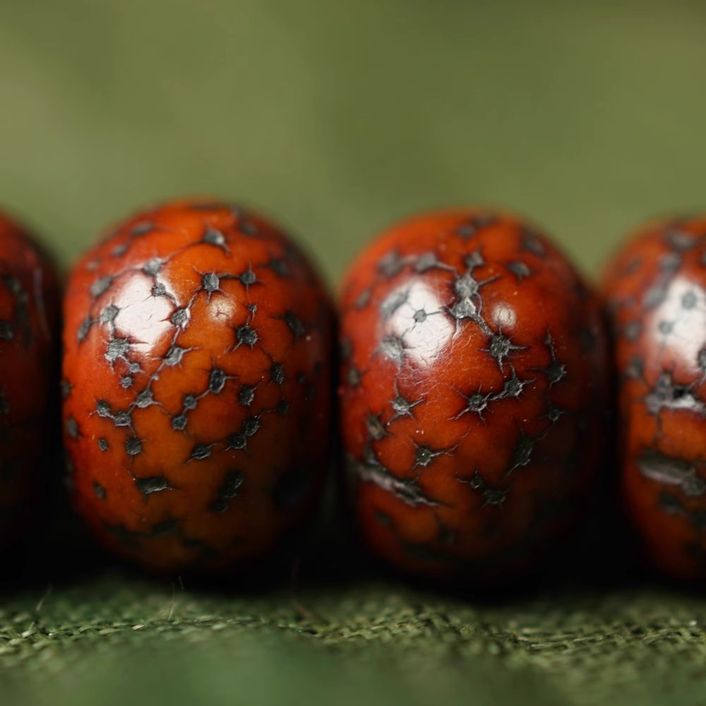 Antique Tibetan Lotus Seed Mala-Mantrapiece