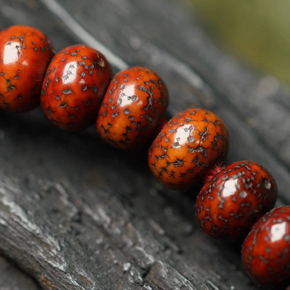 Antique Tibetan Lotus Seed Mala-Mantrapiece