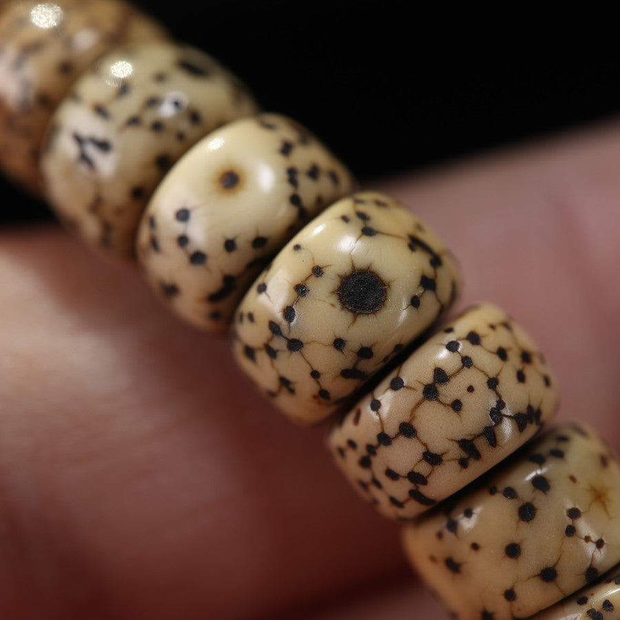 Antique Tibetan Lotus Seed Wrist Mala