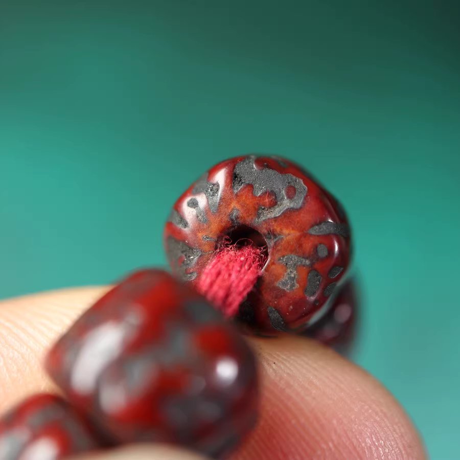 Vintage Tibetan Old Rudraksha Mala