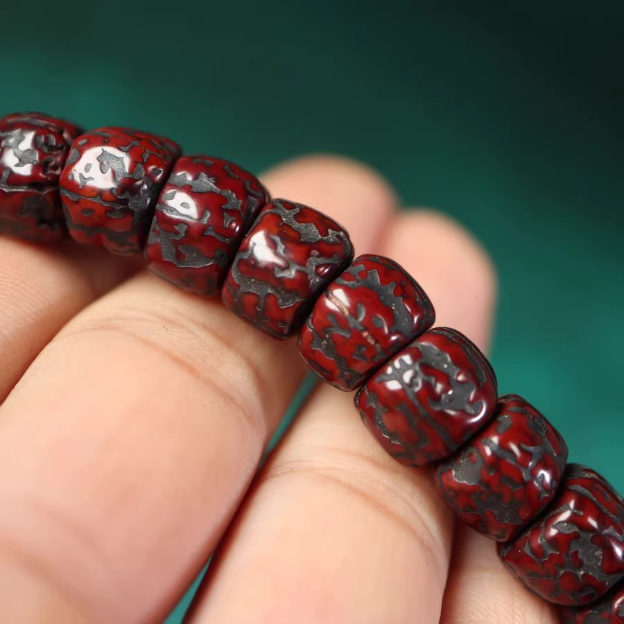 Vintage Tibetan Old Rudraksha Mala