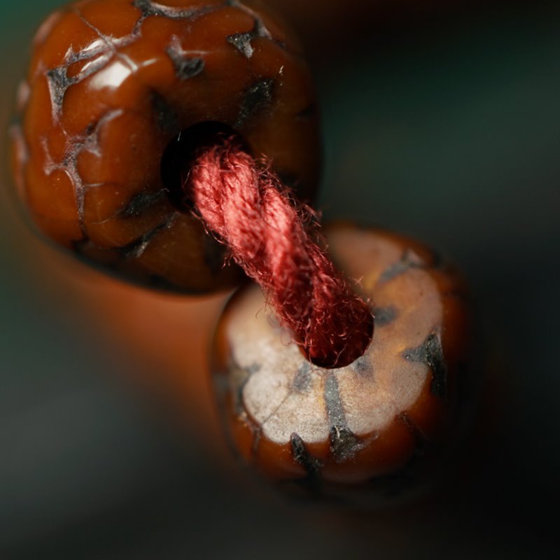 Vintage Tibetan Old Rudraksha Mala