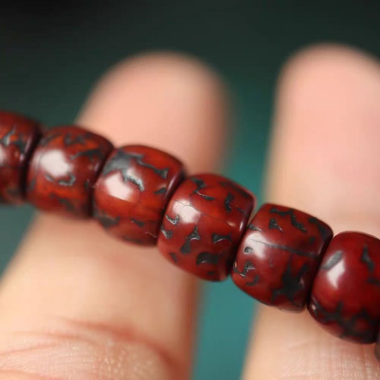 Vintage Tibetan Rudraksha Mala Beads
