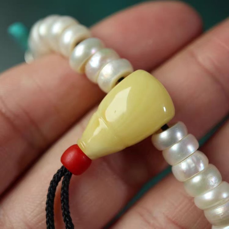 Antique Tibetan Pearl Mala