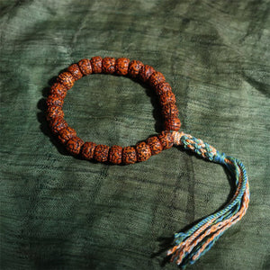 Antique Tibetan Rudraksha Mala