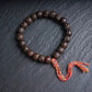 Antique Tibetan Small Rudraksha Mala Bracelet