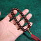 Antique Tibetan Star Moon Bodhi Seed Rosary Beads